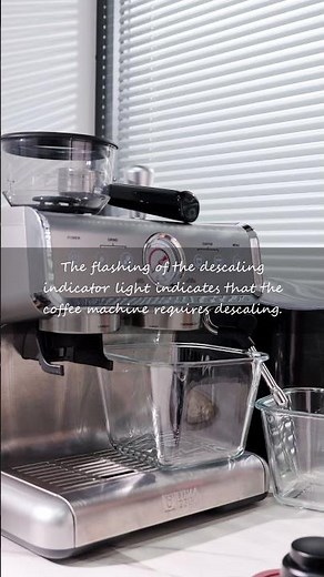 Ultima Cosa Espresso Machine: Flashing descaling light keep blinking #espresso #espressomachines