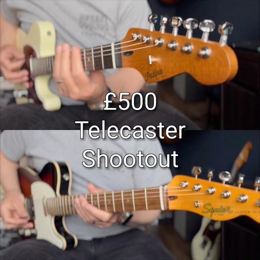 The £500 Telecaster Shootout - Squier Classic Vibe and the Patina PT-6