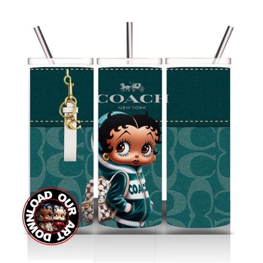 Black Betty Boop Purse Tumbler Wrap PNG Tumbler Black Leather Purse Design Png 20 Oz Tumbler Wrap Png 3D Png - Etsy