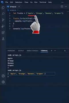 Master JavaScript Arrays in 2 Minutes! 🤯 #JavaScript #WebDevelopment #Programming #CodingTutorial
