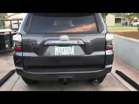 iBoard Running Boards Install 2018/Toyota/4Runner/SR5