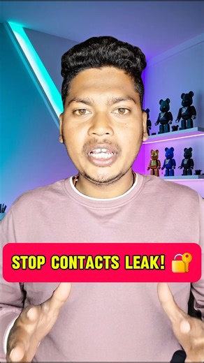 Google Contacts Auto-Sync Secret Setting — Data Leak Stop! 😱 #shorts