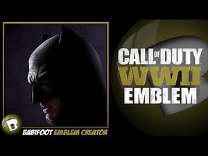 COD WW2 Emblem Tutorial - Batman