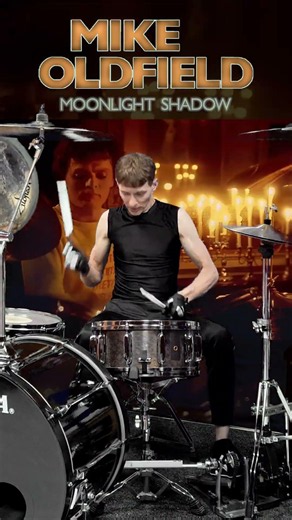 Mike Oldfield | Moonlight Shadow ft. Maggie Reilly | Drum Cover