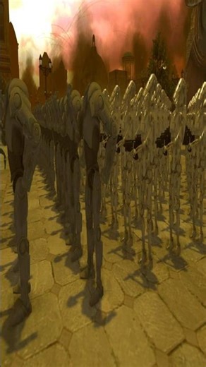 Battle Droid Deployment Inside Theed on Naboo STAR WARS: The Clone Wars | Cinematic Fan Short