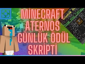 MİNECRAFT ATERNOS GÜNLÜK ÖDÜL PLUGİNİ
