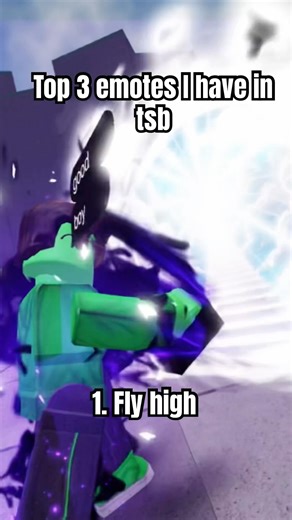 Top 3 emotes I have in TSB