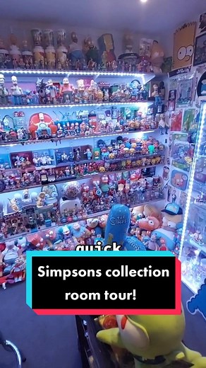 updated quick tour of my Simpsons collection! let me know if there's anything you want to see up close #thesimpsons #collection #roomtour