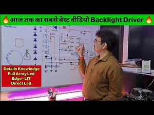 How to Work Led tv Backlight Driver Full Details Full Array Edge LIT Direct Led Driver With Diagram