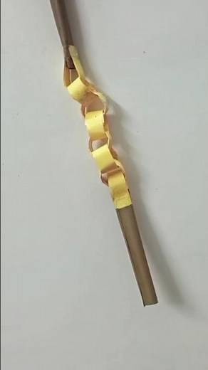 Easy paper Nunchucks | tutorial | world of origami #YouTube #shots #origami #artandcraft