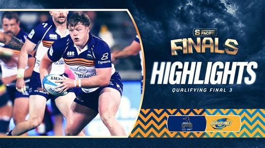 The ACT Brumbies have booked a Super Rugby Pacific semi-final berth with a gutsy 35-28 playoffs win over the Hurricanes at GIO Stadium. | Super Rugby Pacific