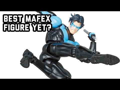 Medicom Toy No. 175 Detective Comics Batman: Hush Nightwing Action Figure Review MAFEX