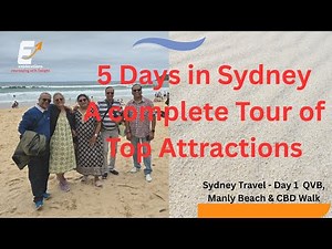 5 Days in Sydney | A complete Tour of Top Attractions, Day one #sydney