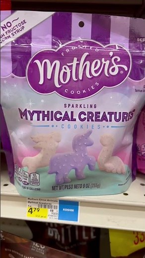 Mother’s Cookies Circus Animals & Mythical Creatures Frosted Cookie