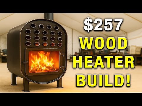 How I’m Heating My 2,100 Sq Ft Shop with a $257 DIY Wood Heater