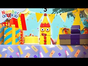Number Party! 🎉| 123 Learn to Count | Maths cartoons for Kids | Numberblocks - Videos For Kids