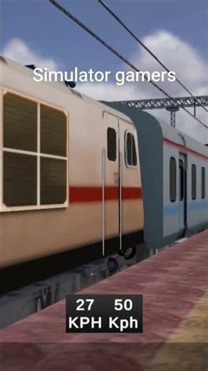 Train slomo #railtrack #trainsimulator #slomo #railway #trainsim #indiantrain #gaming #games