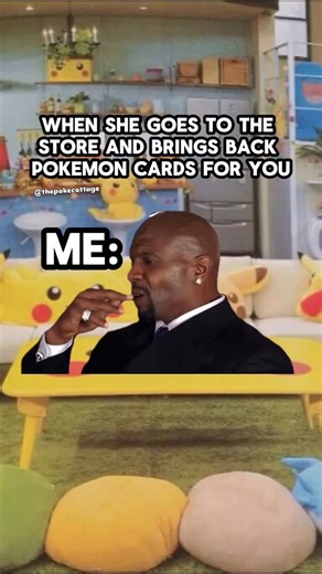 The Poke Cottage on Instagram: "She really is the best 👉🥺👈 She cooks, she cleans, she brings me all the Pokemon things.. 🥰 (Okay fr tho she’s amazing but I only wrote that last sentence cause it rhymed. I also cook, I also clean, I also buy her Pokemon things 😂 Just had to clear that up. We do these things for each other because we love each other and being a supportive partner is a big part of what being a good partner is all about. Maybe I’m paranoid but had I not left it with this paragr