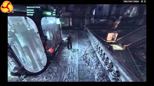 Nvidia Shield Arkham City benchmark test (Nvidia GRID)