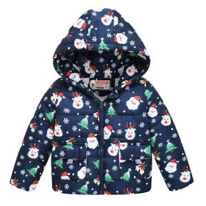 [Hot Item] European Child Christmas Day Red Coat Winter Supplier 2022