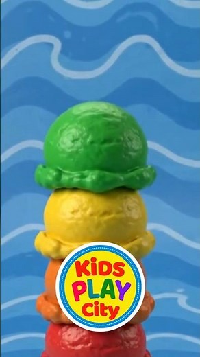 Learning Colors with Ice Cream! 🌈🍦 | Kids Play City