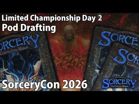 SorceryCon Indy 2026 | Limited Championship Day 2 | Pod Drafting