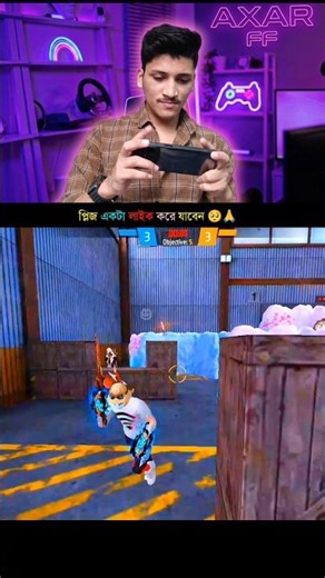 IMPOSSIBLE 1v1 ONE TAP HEADSHOT 🤯 🔥 | Free Fire Shorts | Axar FF