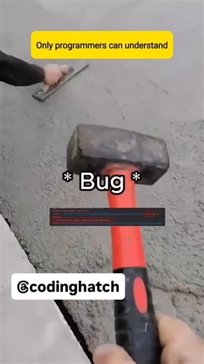 CodingHatch on Instagram: "Every developer knows this dark art. You finally find the bug… and instead of fixing it properly, you hit it with the legendary move: // temporarily fix // will update later // maybe // never Bug: vanishes instantly 😳 Code reviewer: “Why is everything commented?” Dev brain: “If it works, don’t touch it.” 💀⚡ The truth is… Sometimes the most powerful debugging tool isn’t logic, experience, or documentation. It’s the comment shortcut: Ctrl + / 😂 At Coding Hatch, we do 