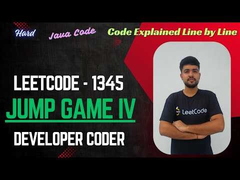 Jump Game IV | LeetCode 1345 | BFS | Java Code | Developer Coder