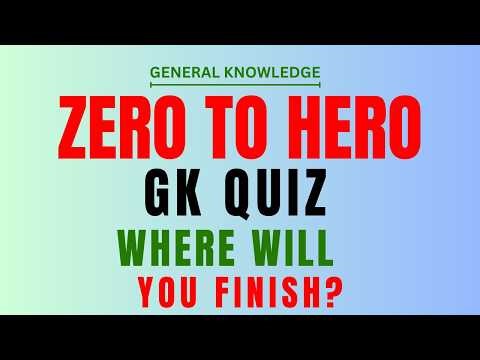 50 Questions — Only A Genius Scores 45+ | General Knowledge Quiz