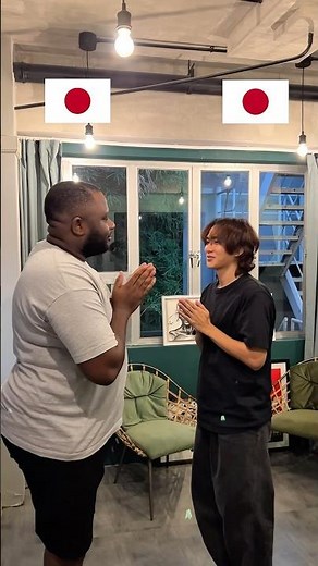 When Japanese meets an African 😱