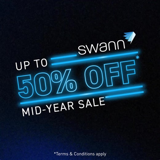 Swann's Mid-Year Sale has landed! Enjoy massive savings of up to 50% off selected security cameras and protect what matters most. Explore Swann's home security offers today, available only while stocks last. 🔒 | Swann Security