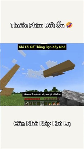 This house is a bit strange #shorts #minecraft