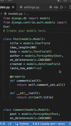 Write Better Django Models with Abstract Classes and Banish Code Duplication! #djangoframework #pythondjango #pythonprogramming #python #webdevelopment #backend #fullstack #programmingtiktok #programmingtips #pythontips #codingtipsandtricks #codingtiktok #fy #fyp