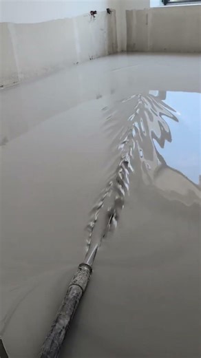 Demonstration of 5cm self-leveling compound application