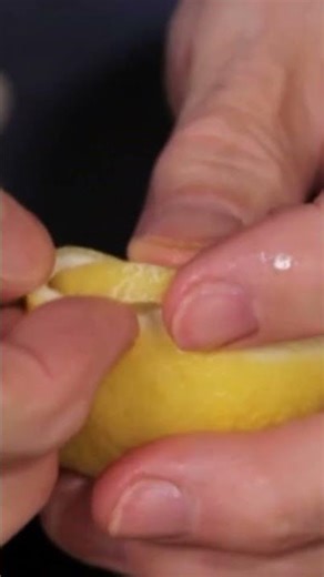 Jacques Pépin: How to make a simple lemon garnish