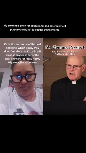 #duet with @Msgr Stephen Rossetti I cringe at followers of the low vibrational mimicking. #curses #spirituality