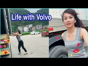 Female truck driver Yang Nan transports goods with her mother | Original audio