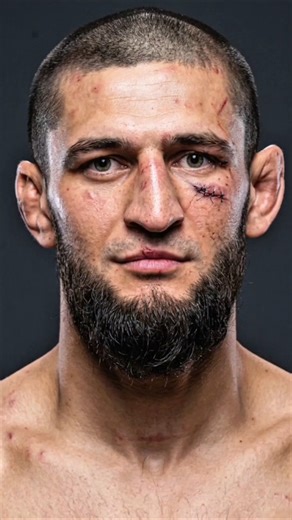 How to draw khamzat chimaev