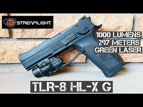 Streamlight TLR-8 HL-X G Weapon Light Laser Combo (Shot Show 2025 Release)