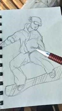 how to draw pose for beginners #drawing #tutorial #begginers #shorts ‪@Becreative871‬