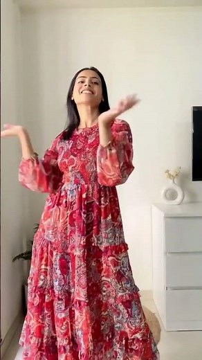 Maxi dress from Myntra under ₹1259 #shortsyoutube #shorts