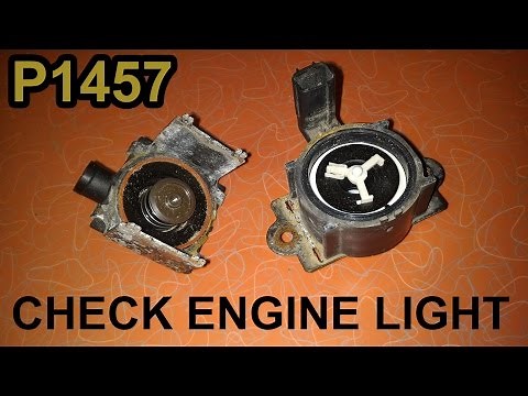 P1457 EVAP Leak Diagnosis and Repair for FREE - Honda Acura Shut Valve Purge Valve
