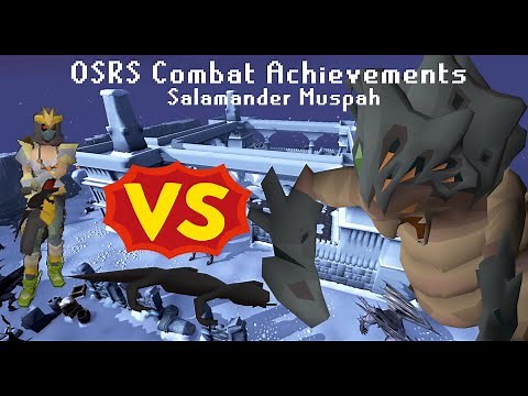 OSRS Combat Achievements - More Than a Ranged Weapon - Phantom Muspah Salamander Only - Master CA