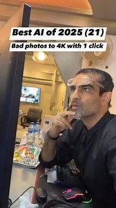 124K views · 824 reactions | Use AI to convert bad and blurry photos into 4K resolution. #Ai #aitools #aitoolsyouneed #aitoolsforbusiness #aitoolsformarketers #aiwebaites #aivideo #aivideotools | i Social You | Facebook