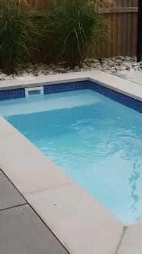 Panamá Pool - Prefabricated Fiberglass Pool with Mosaic Waterline