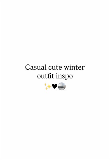 Cute Winter Outfit Ideas for a Casual Look
