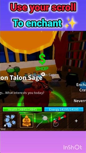 How to enchant weapon in blox fruit ⚔️❤️❤️❤️‍🩹🔥#like #roblox #viral #bloxfurit #subscribe#support ❤️