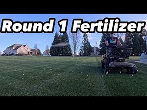 GCI Turf 30-0-0 G Early Spring Fertilizer PAINT RESULTS ARE AMAZING