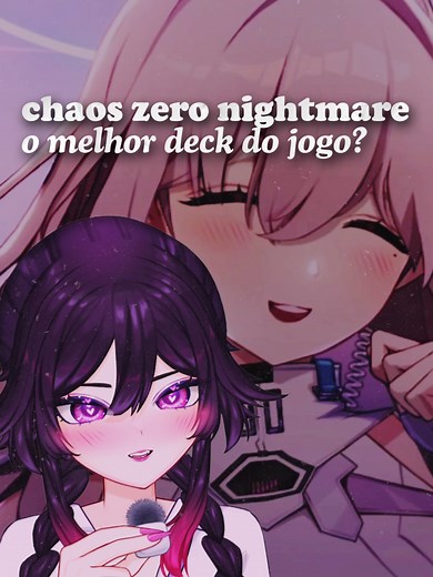 Achei o melhor deck do jogo? No vídeo anterior eu falei que a Sereniel funcionaria melhor com a Nia e a Selena, mas estava enganada. Ela fica boa em qualquer equipe. Estou usando ela quase como DPS principal. ✨ #chaoszeronightmare #anime #stovecreators #stove #animegirl